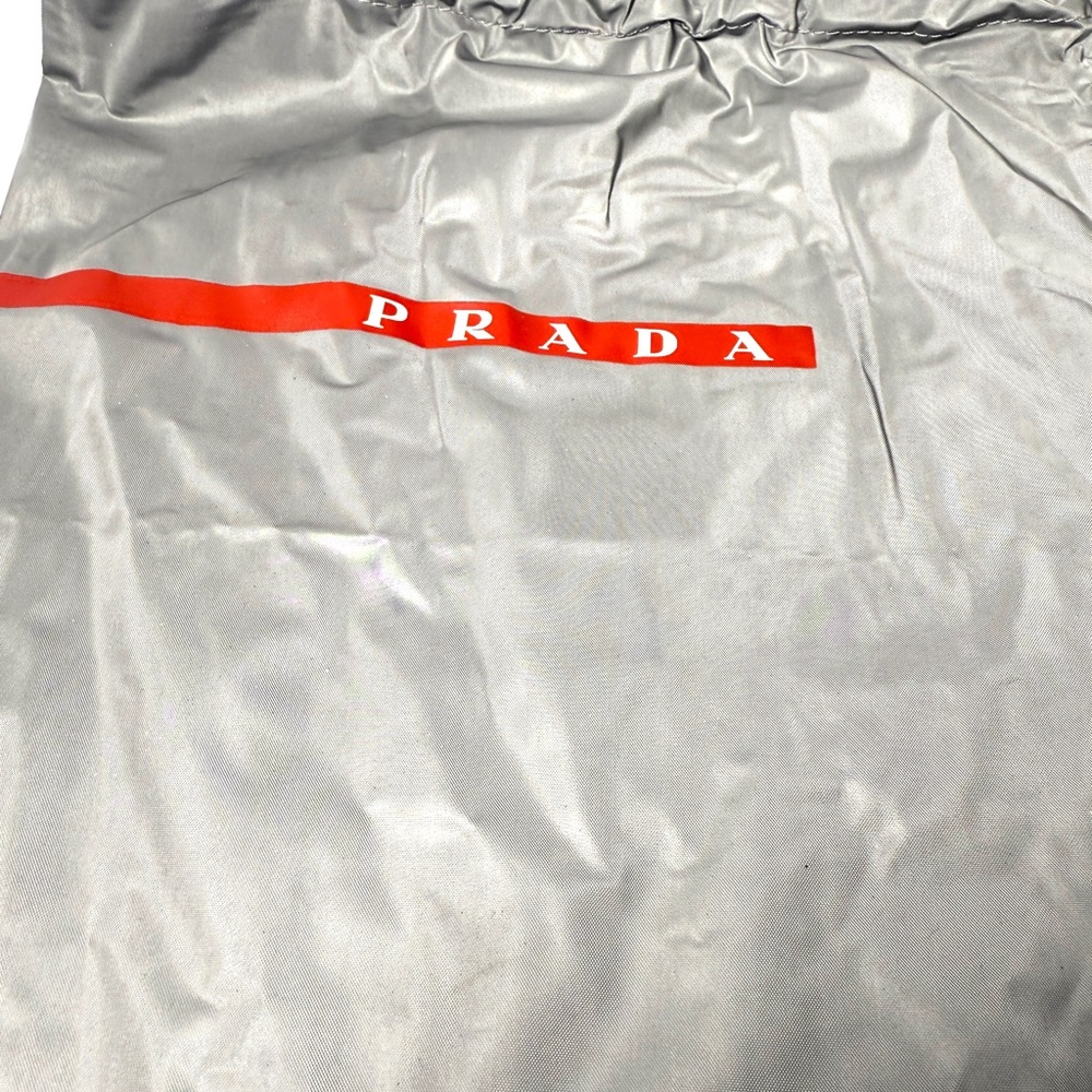 Prada  Velcro Fastening Black Criss Cross Leather Sandals. Size 7 - Picture 10 of 10